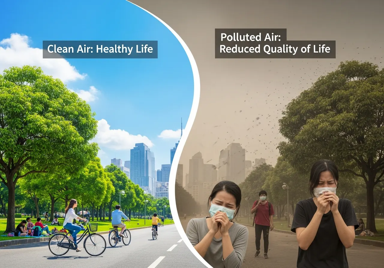 Pencemaran Udara dan Pengaruhnya terhadap Kualitas Hidup (ft.istimewa)