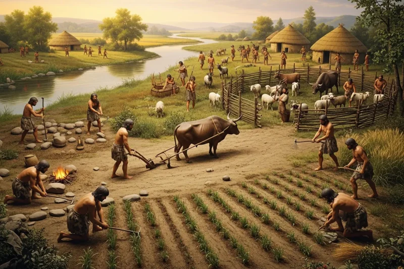 Bagaimana Manusia Zaman Praaksara Memulai Pertanian dan Beternak