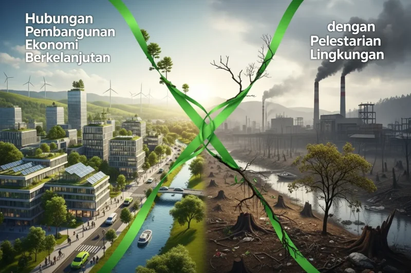 Hubungan Pembangunan Ekonomi Berkelanjutan dengan Pelestarian Lingkungan
