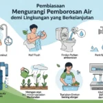Pembiasaan Mengurangi Pemborosan Air demi Lingkungan yang Berkelanjutan (ft.istimewa)