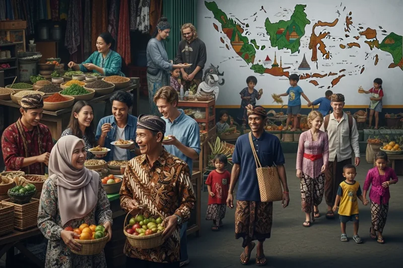 Keberagaman Masyarakat Indonesia: Suku, Budaya, dan Agama