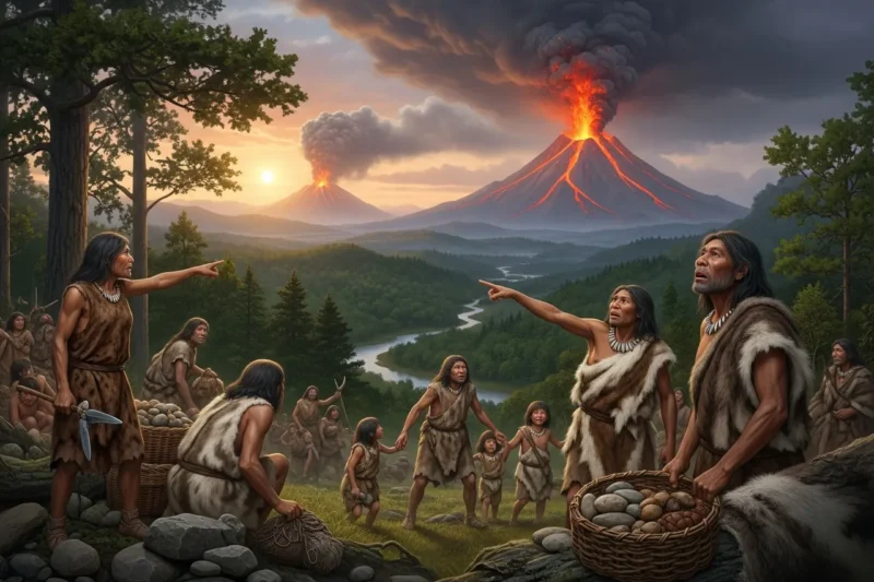 Bagaimana Manusia Zaman Praaksara Menghadapi Bencana Alam