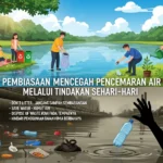 Pembiasaan Mencegah Pencemaran Air melalui Tindakan Sehari-hari (ft.istimewa)