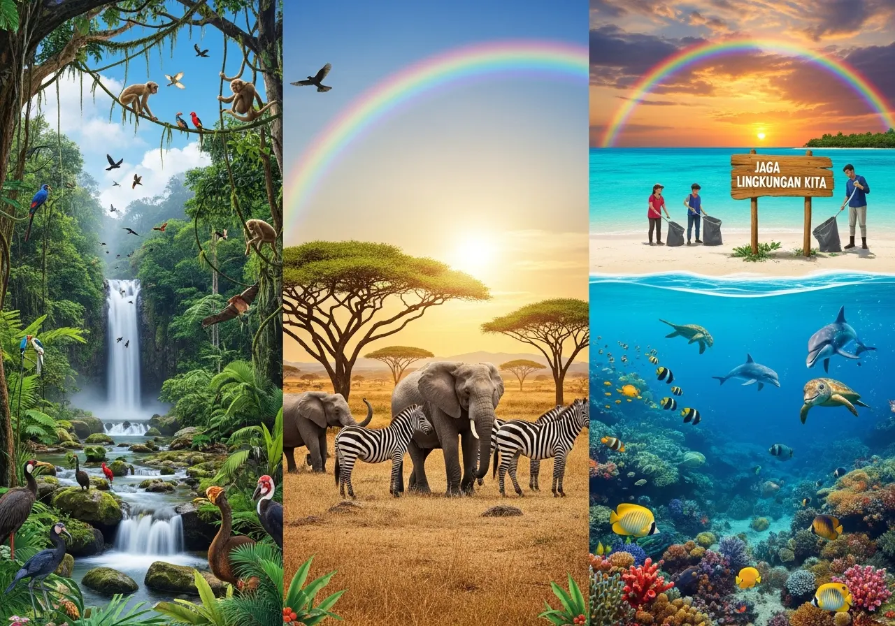 Keberagaman Lingkungan dan Pentingnya Sikap Peduli Lingkungan (ft.istimewa)