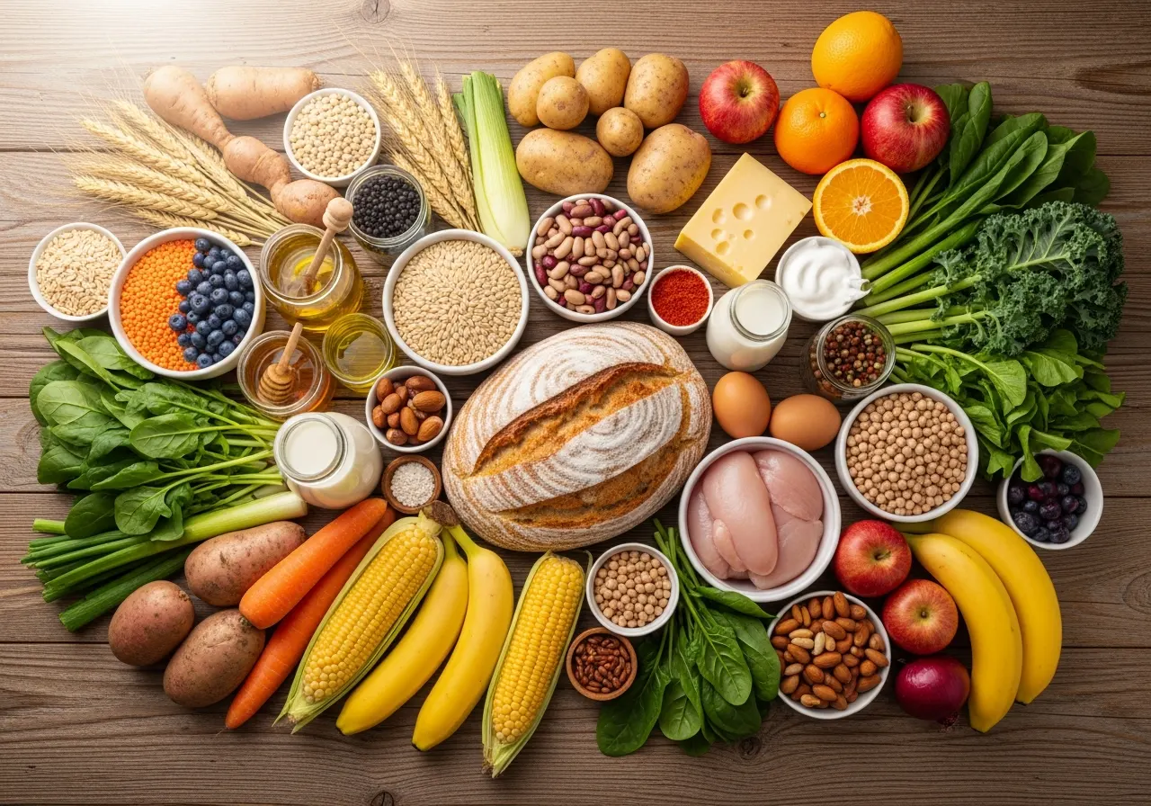 Makanan dan Hasil Pertanian yang Membantu Manusia Bertahan Hidup (ft.istimewa)