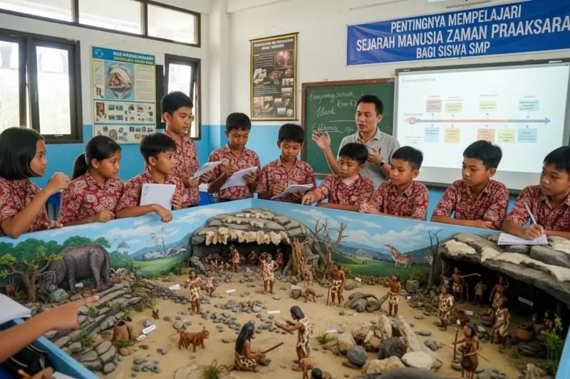 Pentingnya Mempelajari Sejarah Manusia Zaman Praaksara bagi Siswa SMP