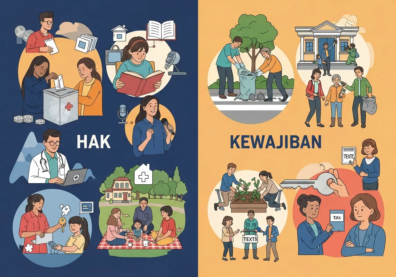 Hak dan Kewajiban Warga dalam Masyarakat yang Perlu Diketahui Siswa (ft.istimewa)