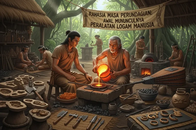 Rahasia Masa Perundagian: Awal Munculnya Peralatan Logam Manusia