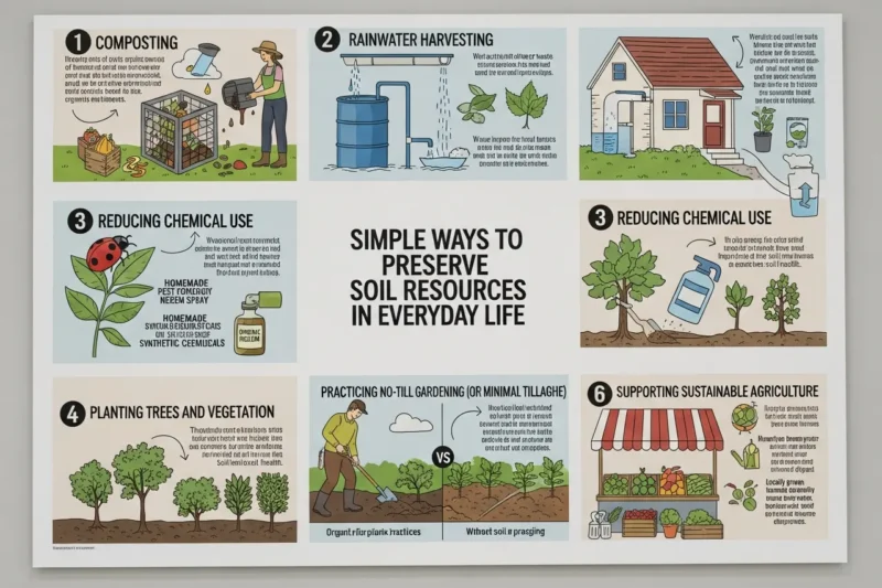 Cara Sederhana Melestarikan Sumber Daya Tanah dalam Kehidupan Sehari-hari