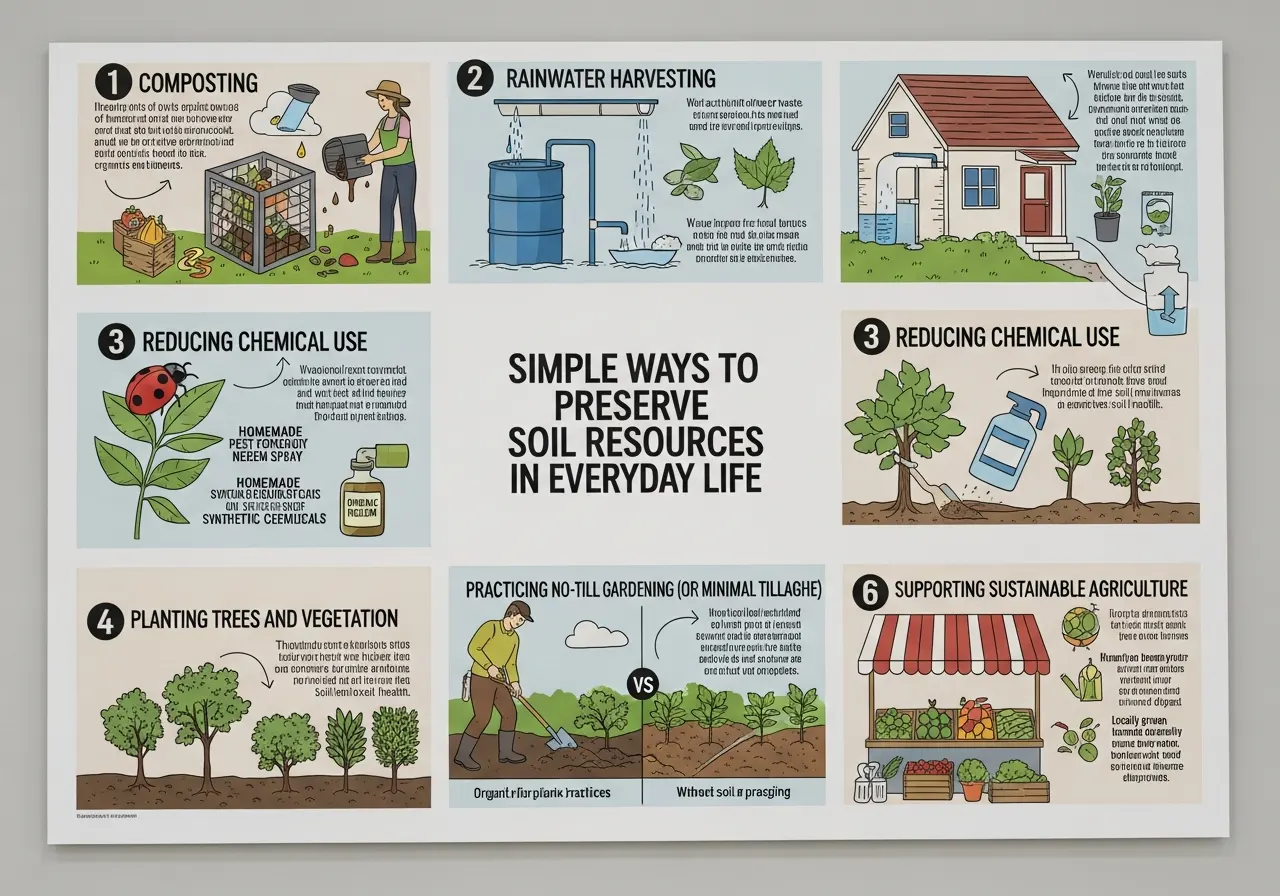 Cara Sederhana Melestarikan Sumber Daya Tanah dalam Kehidupan Sehari-hari (ft.istimewa)