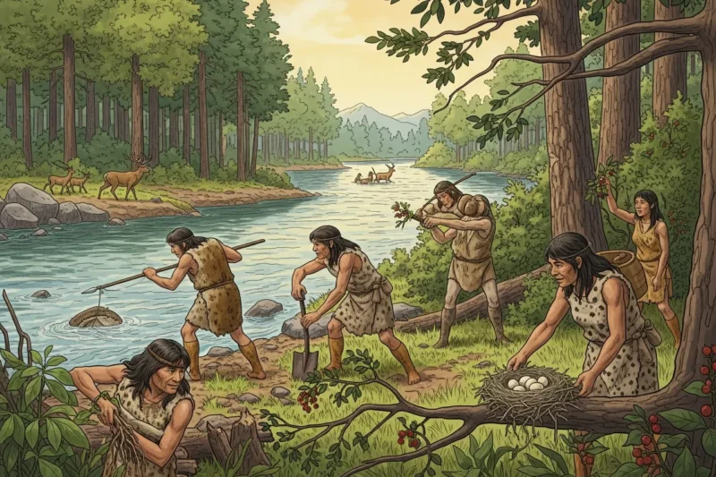 Serunya Cara Manusia Purba Mendapatkan Makanan di Alam Liar