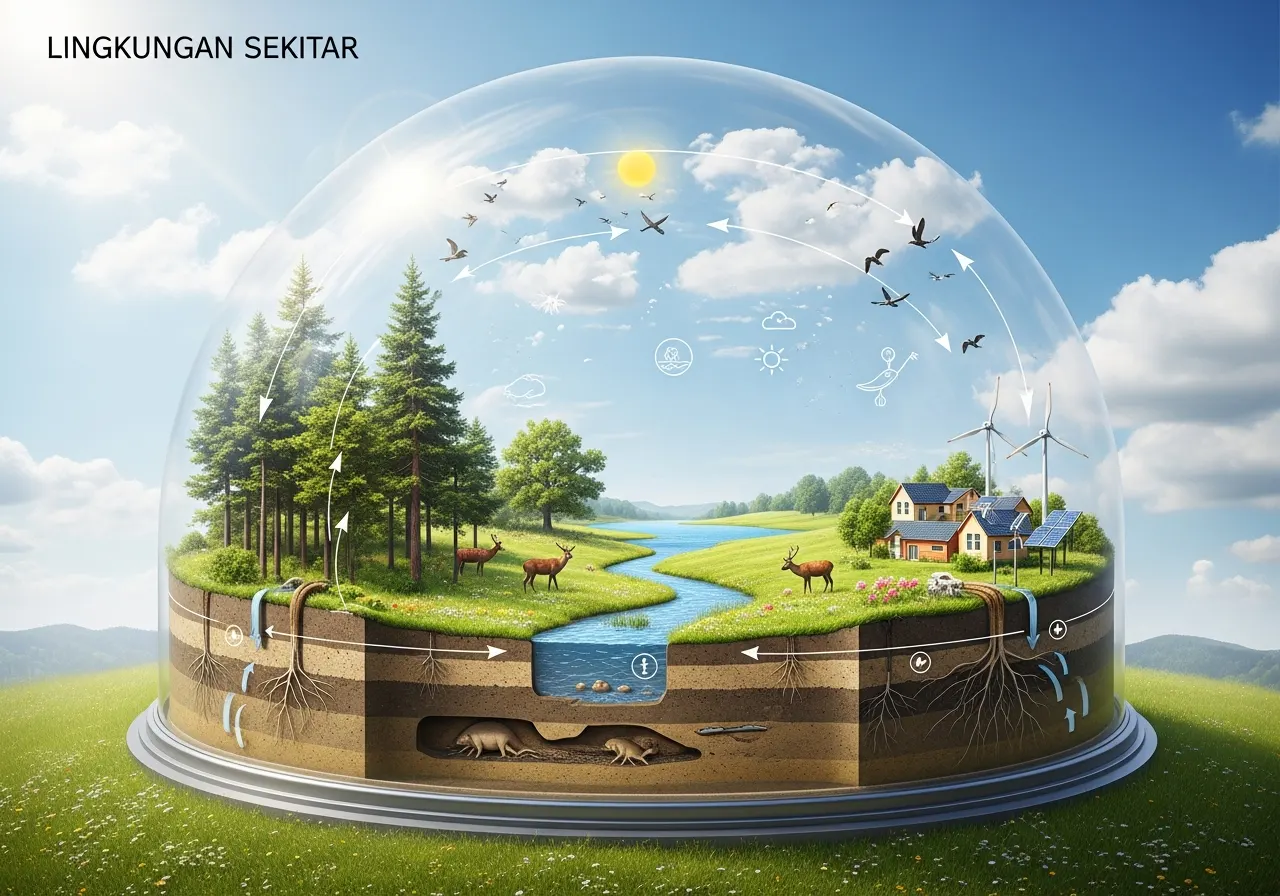 Apa Itu Lingkungan Sekitar? Pengertian dan Contohnya (ft.istimewa)