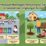 Pembiasaan Mencegah Pencemaran Tanah di Sekolah dan Lingkungan Rumah (ft.istimewa)