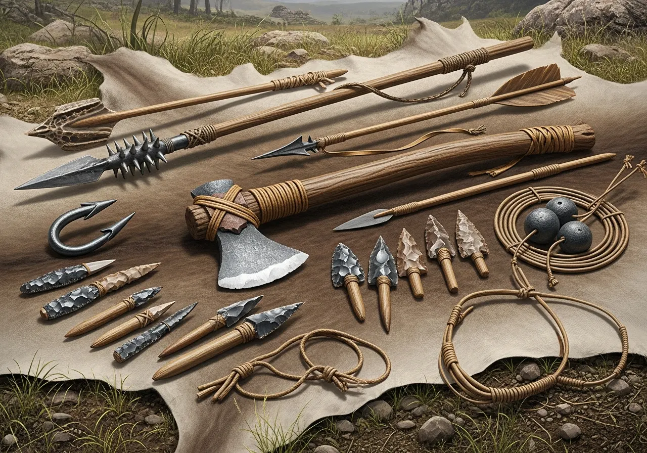 Alat-Alat Unik yang Digunakan Manusia Praaksara untuk Berburu (ft.istimewa)