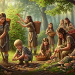 Bagaimana Perempuan dan Anak Membantu Mengumpulkan Makanan Zaman Dulu (ft.istimewa)