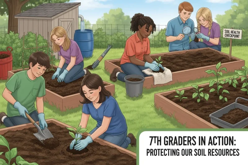 Peran Siswa Kelas 7 dalam Melestarikan Sumber Daya Tanah