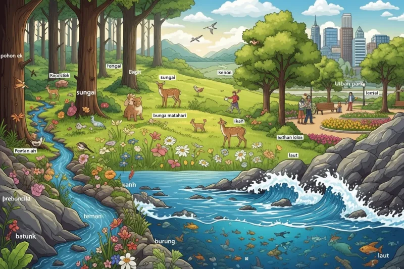 Berkenalan dengan Lingkungan Alam di Sekitar Kita