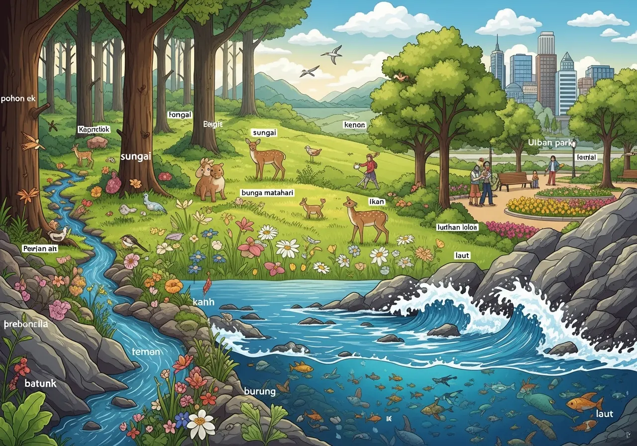 Berkenalan dengan Lingkungan Alam di Sekitar Kita (ft.istimewa)