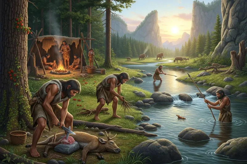 Pola Hidup Manusia Purba: Keseimbangan Alam dan Kegiatan Makan Mereka