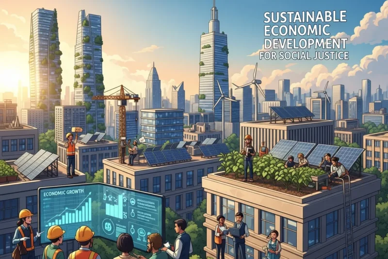 Pembangunan Ekonomi Berkelanjutan sebagai Upaya Mewujudkan Keadilan Sosial