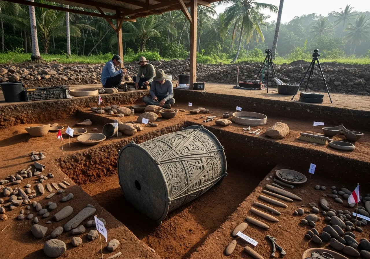 Jejak Arkeologis Masa Perundagian di Nusantara: Fakta Menarik! (ft.istimewa)