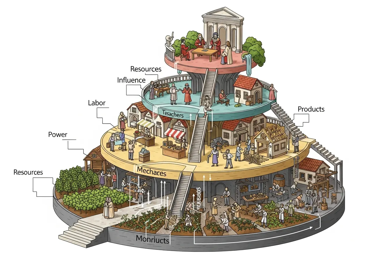 Berkenalan dengan Struktur Sosial dalam Masyarakat Secara Sederhana (ft.istimewa)