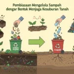 Pembiasaan Mengelola Sampah dengan Benar untuk Menjaga Kesuburan Tanah (ft.istimewa)