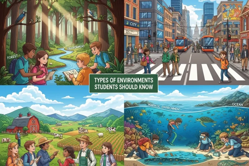 Jenis-Jenis Lingkungan Sekitar yang Perlu Dikenal Siswa