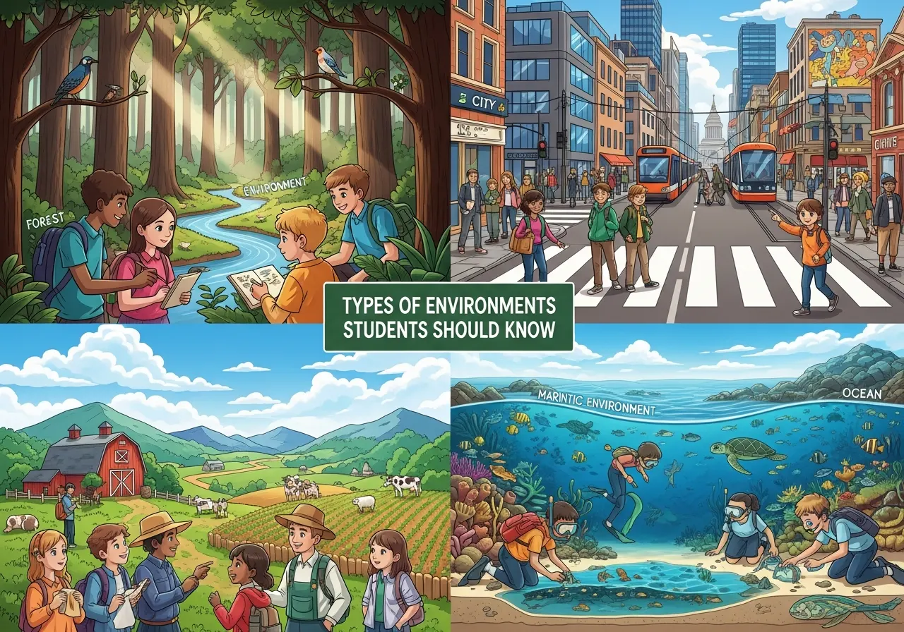 Jenis-Jenis Lingkungan Sekitar yang Perlu Dikenal Siswa (ft.istimewa)