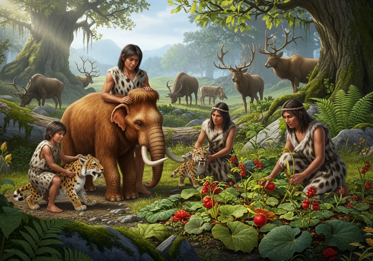 Hewan dan Tumbuhan Favorit Manusia Zaman Praaksara (ft.istimewa)