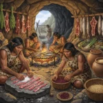 Cara Manusia Purba Menyimpan Makanan agar Tidak Cepat Busuk (ft.istimewa)