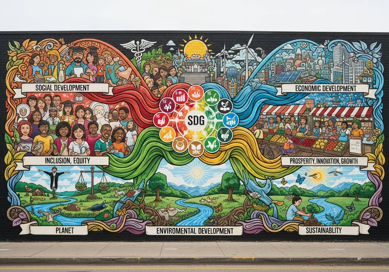 Makna Deklarasi SDGs bagi Pembangunan Sosial, Ekonomi, dan Lingkungan (ft.istimewa)