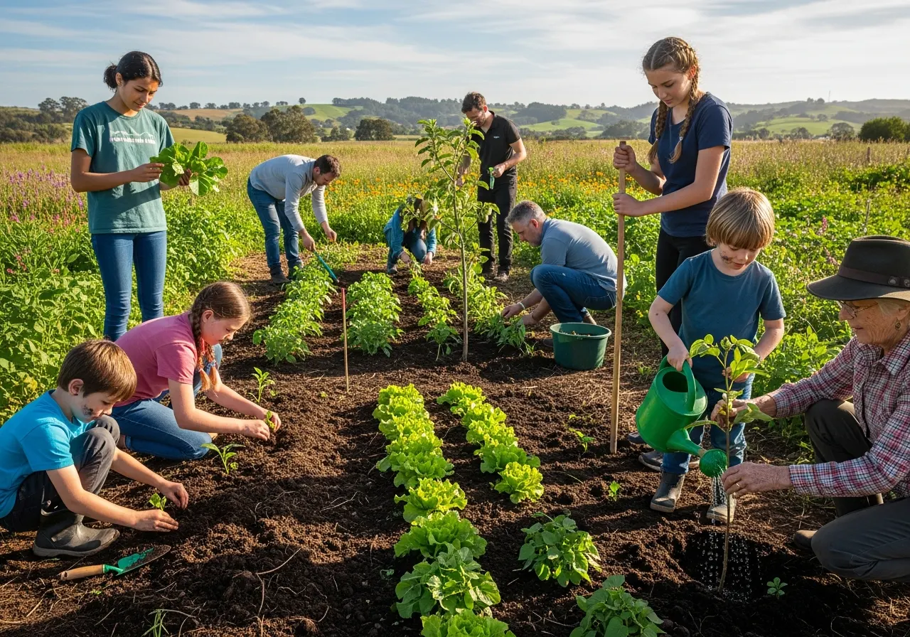 Pembiasaan Menanam dan Merawat Tanaman sebagai Upaya Melestarikan Tanah (ft.istimewa)