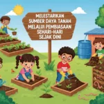 Melestarikan Sumber Daya Tanah melalui Pembiasaan Sehari-hari Sejak Dini (ft.istimewa)