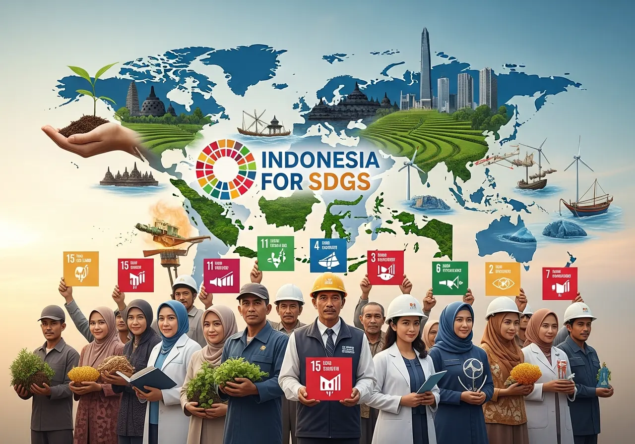 Peran Indonesia dalam Deklarasi Sustainable Development Goals (SDGs) (ft.istimewa)