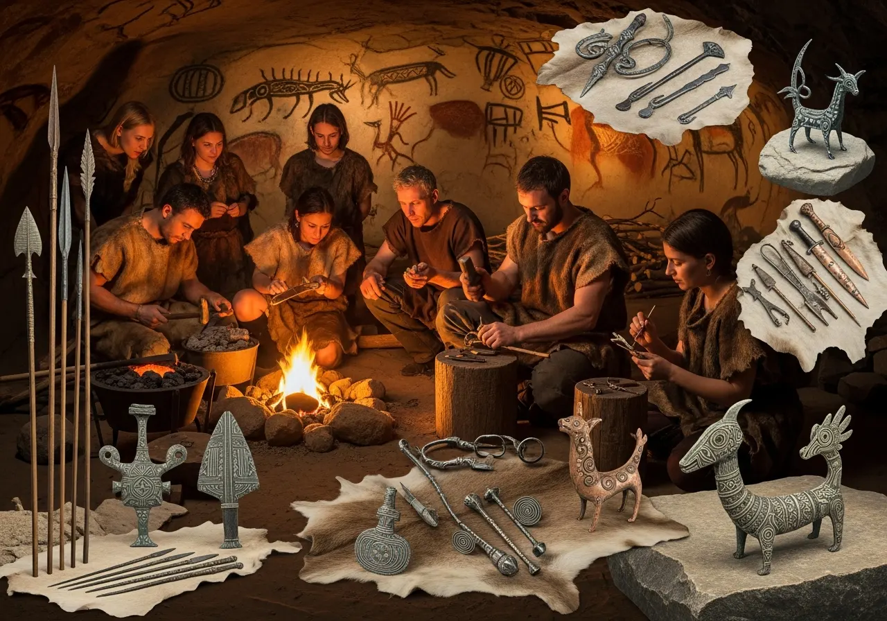 Peran Kerajinan dan Seni Logam dalam Kehidupan Sosial Praaksara (ft.istimewa)