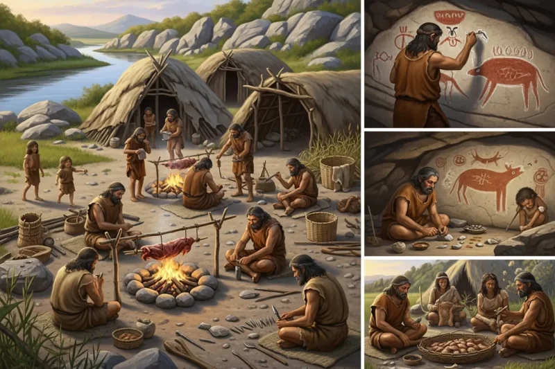 Pembiasaan Manusia Zaman Praaksara dalam Kehidupan Sehari-hari