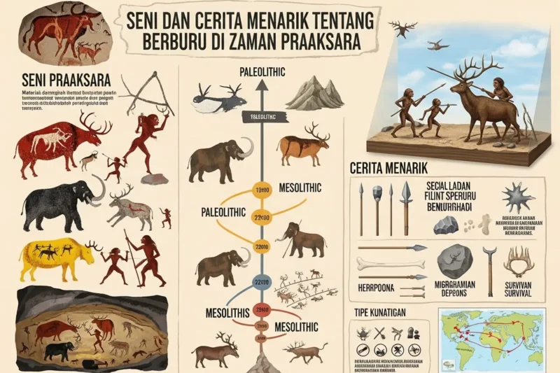 Seni dan Cerita Menarik tentang Berburu di Zaman Praaksara