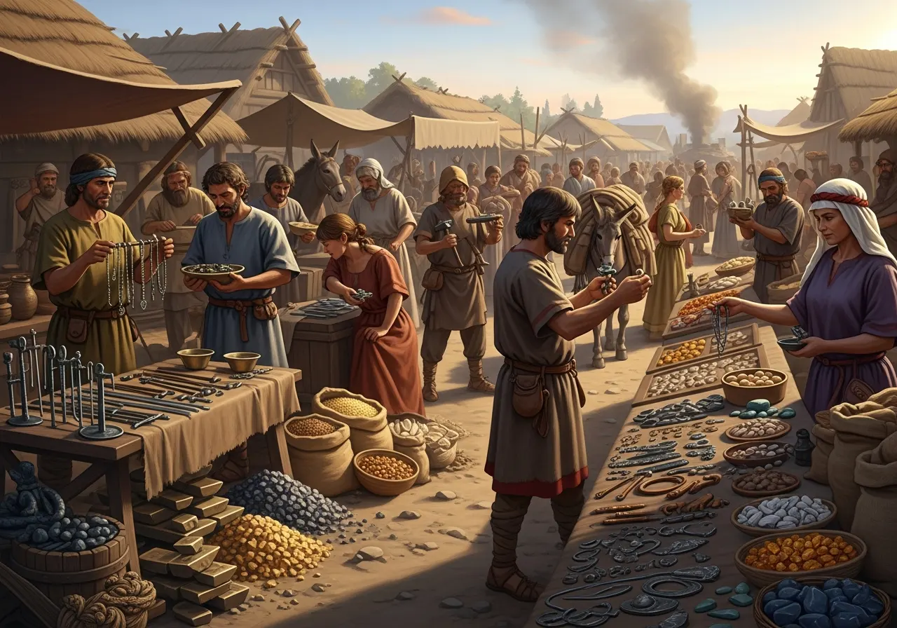 Dampak Masa Perundagian terhadap Perkembangan Perdagangan Awal (ft.istimewa)