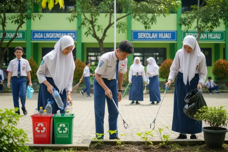 Peran Pelajar SMP dalam Melestarikan Lingkungan Melalui Pembiasaan Sehari-hari