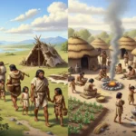 Pembiasaan Hidup Nomaden dan Menetap pada Masa Praaksara (ft.istimewa)