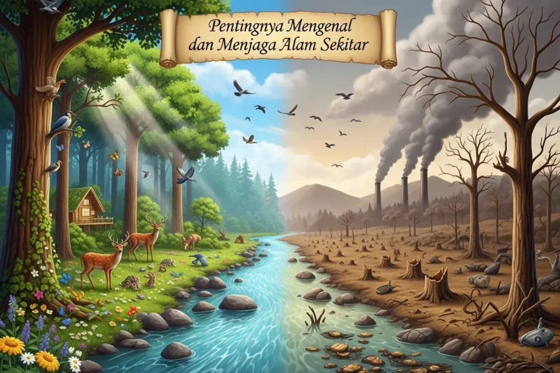 Pentingnya Mengenal dan Menjaga Alam Sekitar