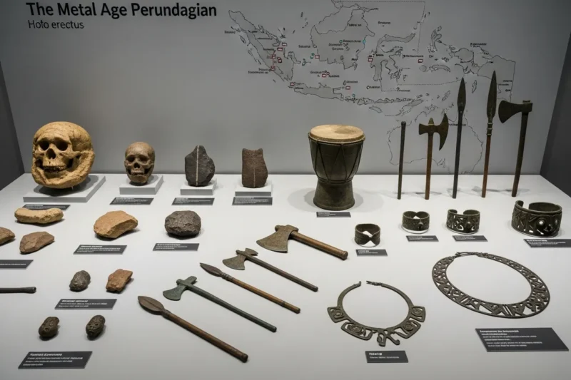 Bukti Arkeologis Perundagian di Indonesia: Dari Fosil hingga Alat Logam