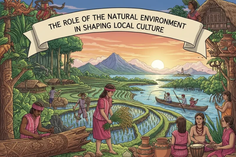 Peran Lingkungan Alam dalam Membentuk Budaya Masyarakat Daerah