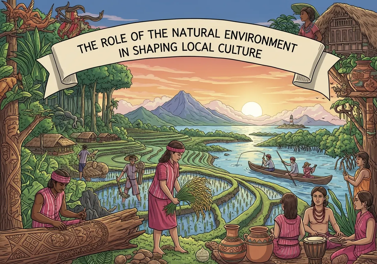 Peran Lingkungan Alam dalam Membentuk Budaya Masyarakat Daerah (ft.istimewa)