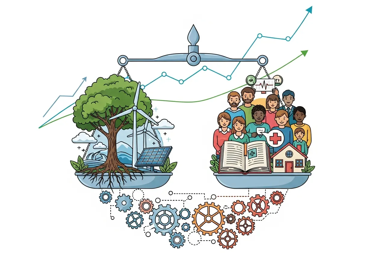 Karakteristik Pembangunan Berkelanjutan yang Mendukung Keadilan Sosial (ft.istimewa)