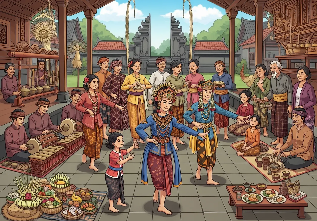 Hubungan Adat Istiadat dengan Karakteristik Budaya Masyarakat Daerah (ft.istimewa)