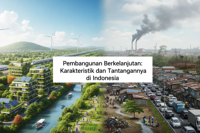 Pembangunan Berkelanjutan: Karakteristik dan Tantangannya di Indonesia