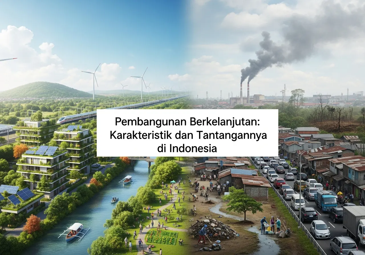 Pembangunan Berkelanjutan: Karakteristik dan Tantangannya di Indonesia (ft.istimewa)