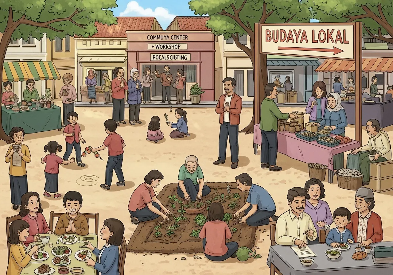 Proses Terbentuknya Kebiasaan Sosial dalam Masyarakat Daerah (ft.istimewa)